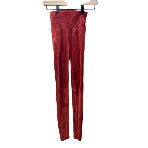 Aerie Leggings Womens Size XS Rust Color Hi-Rise - Picture 1 of 7